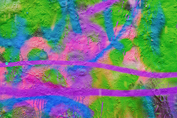 Abstract Background. Colorful bright scribble