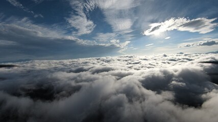 Obraz premium above the clouds