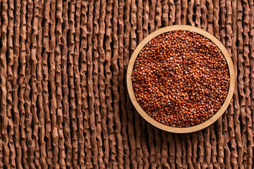 Organic red quinoa seeds - Chenopodium quinoa