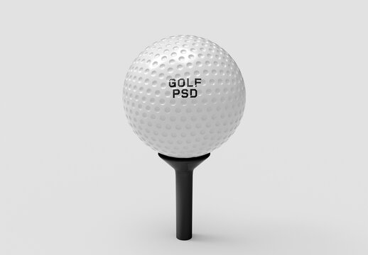 Golf Ball Mockup