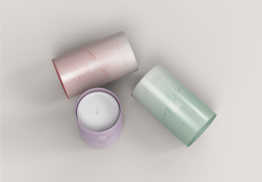Three Candles Mockup