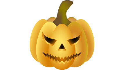 Traditional pumpkin head for halloween