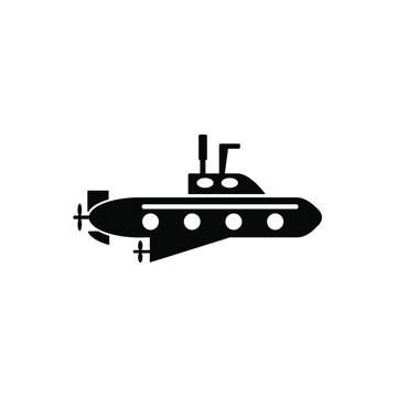 submarine icons symbol vector elements for infographic web