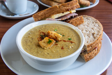 Station Master’s Soup in Glenfinnan, Scotland.