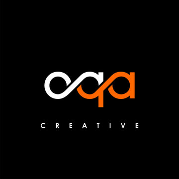 OQA Letter Initial Logo Design Template Vector Illustration