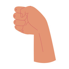 hand fist gesture