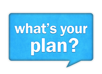 What is your plan - illustration concept