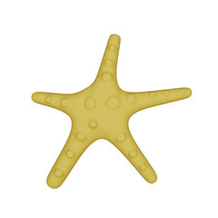 Obraz premium 3d rendering of starfish