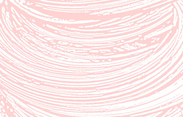 Grunge texture. Distress pink rough trace. Fair ba