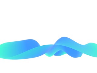 Fototapeta premium 波柄白背景 