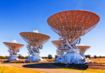 CSIRO narrabri 5 antennae