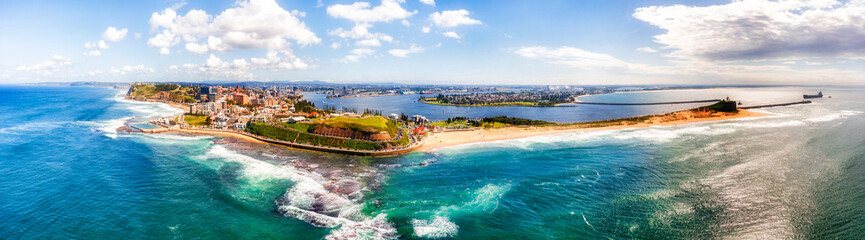 D Newcastle Wide pan from pools