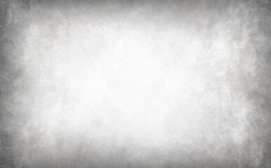 white background texture, silver marbled border grunge, elegant gray and black vignette border and shiny industrial antique silver metal design