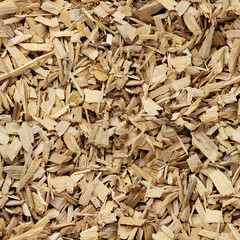 seamless texture of fresh sawdust 
