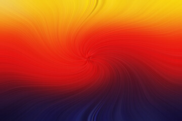 Abstract orange power background with whirlpool. Place for your text.