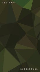 1920 x 1080 Abstract triangle low poly background design concept. Good for background, ui ux background, mobile app background.