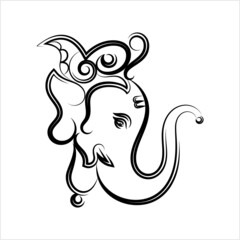 Ganesha Pen Ink Style M_2109066