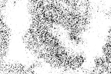 Grunge black and white texture.Overlay illustration over any design to create grungy vintage effect and depth. For posters, banners, retro and urban designs.Grunge Texture Vector