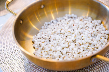 boiled millet grains for health