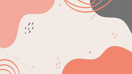 Orange abstract creative universal artistic pastel templates. Good for poster, card, invitation, flyer, cover, banner, placard, brochure and other graphic design