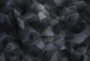 Light Gray vector low poly layout.