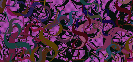 Obraz premium Abstract dollar sign grunge texture background image.