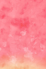 Beautiful rose bouquet illustration and watercolor background