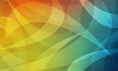 abstract yellow and green technology background, banner, template, name card, object, copy space