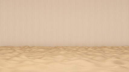 Room interior with Wall Background. 3D rendering ,3D illustration	
