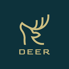 Deer Outline Logo