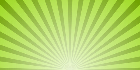 Obraz premium Horizontal green ray watermelon background dawn