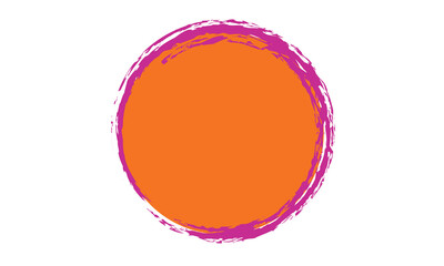 Orange circle logo