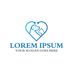 pets care logo , veterinary logo