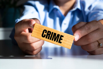 A judge adjudicates a crime. familiarization with court case. Litigation and choice of punishment....