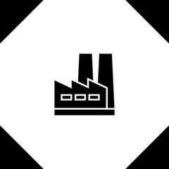 Factory Icon Vector Illustration Eps10