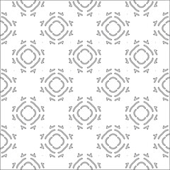 floral pattern background.Repeating geometric tiles from striped elements.  Black pattern. 

