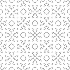floral pattern background.Repeating geometric tiles from striped elements.  Black pattern. 
