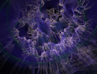 Imaginatory fractal background abstract Image