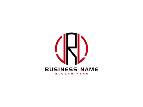Initial JRL Logo, Letter jrl Logo Image vector stock