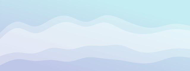 Obraz premium abstract wave fluid line geometric minimalistic modern gradient background combined pastel colors. Trendy template for brochure business card landing page website. vector illustration eps10