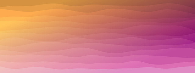 abstract waves fluid shape levels background bright color gradient. Trendy template for brochure business card landing page website. vector illustration eps 10