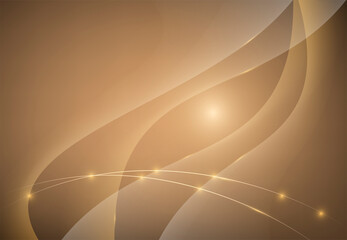 Abstract brown background with smooth lines.