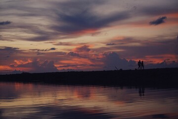 Sunset in Thailand