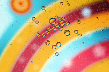 Abstract of oil in water