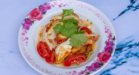 Thai Spicy Food Mixed Dishes 