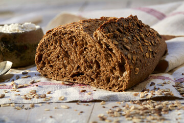 Artesian breadClose-up of artesian bread