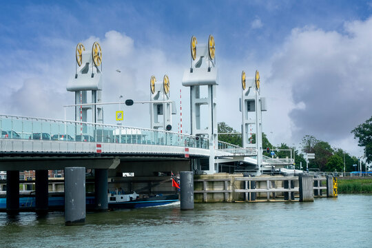 City Bridge Kampen, Overijssel Province, The Netherlands