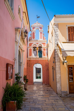 Dans le village de Gaios &agrave; Paxos &icirc;le Ionienne