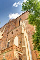 Fototapeta na wymiar Torun, St John's Cathedral, HDR Image