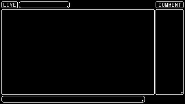 ゲーム配信背景【RPG モノクロ 高解像度】